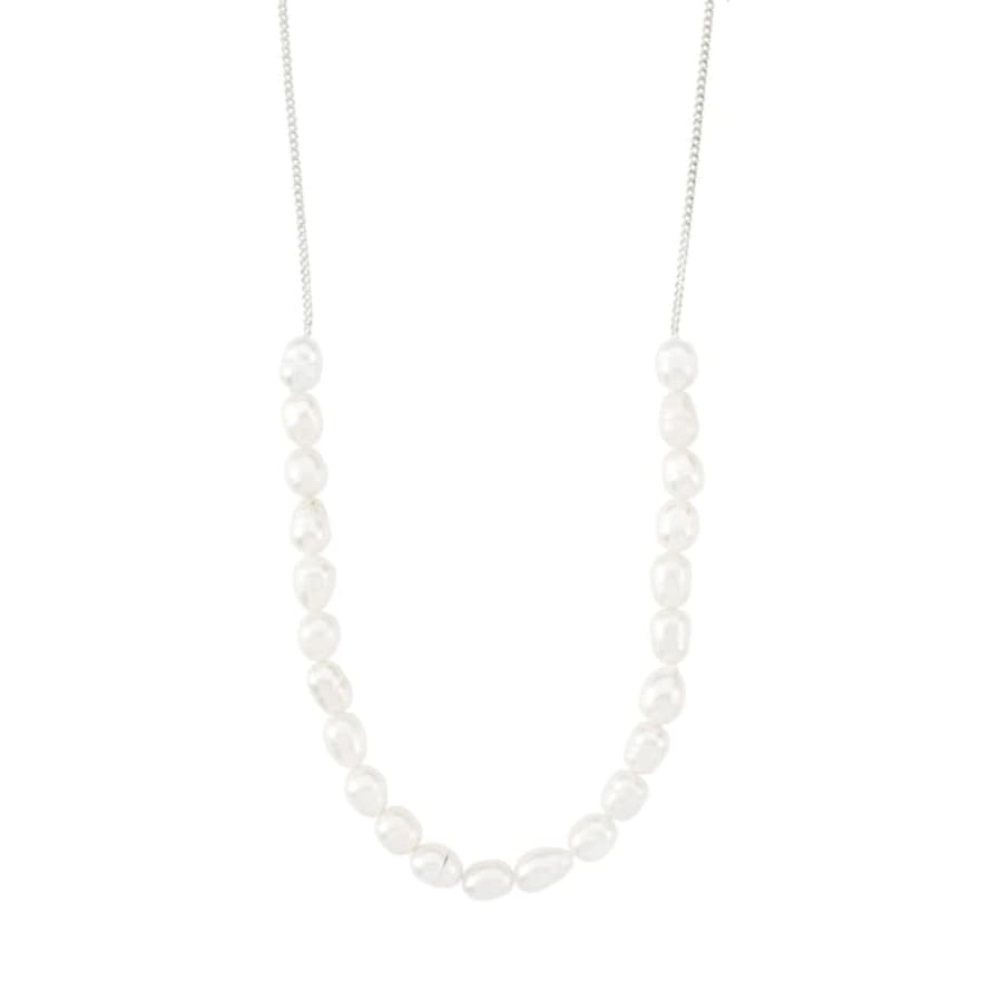 Pilgrim - Berthe Silver Pearl Necklace
