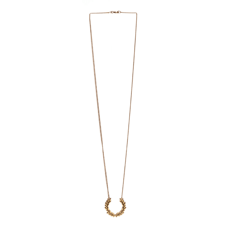Fred Perry Laurel Wreath Necklace - Gold