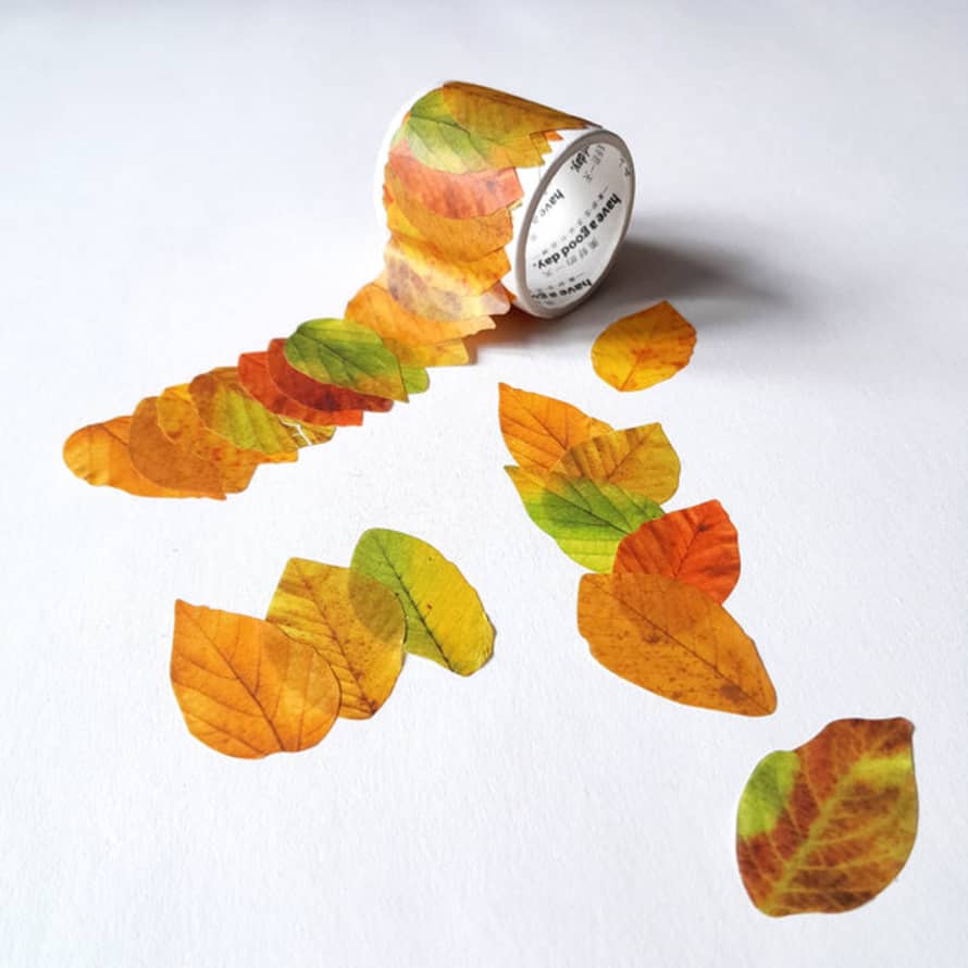 Meticulous Ink Fallen Leaves Washi Tape Stickers