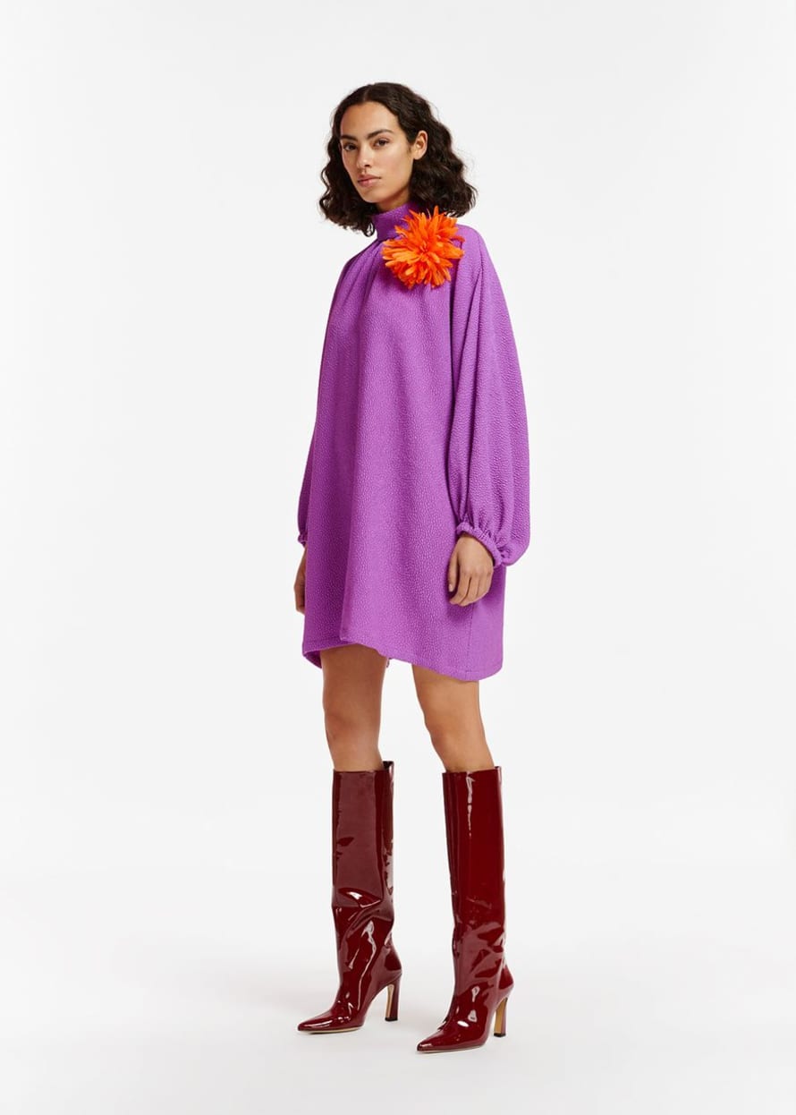 Essentiel Antwerp - Purple Mini Dress