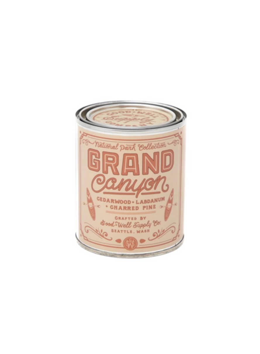 Good & Well Supply Co Grand Canyon National Park Candle