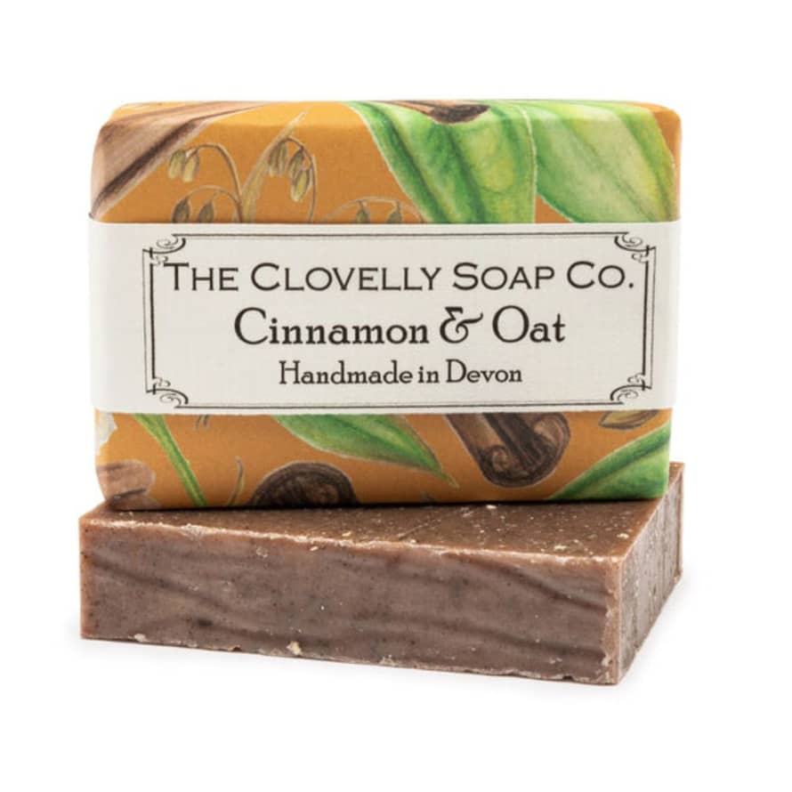 The Clovelly Soap Company 100g Cinnamon and Oat Soap