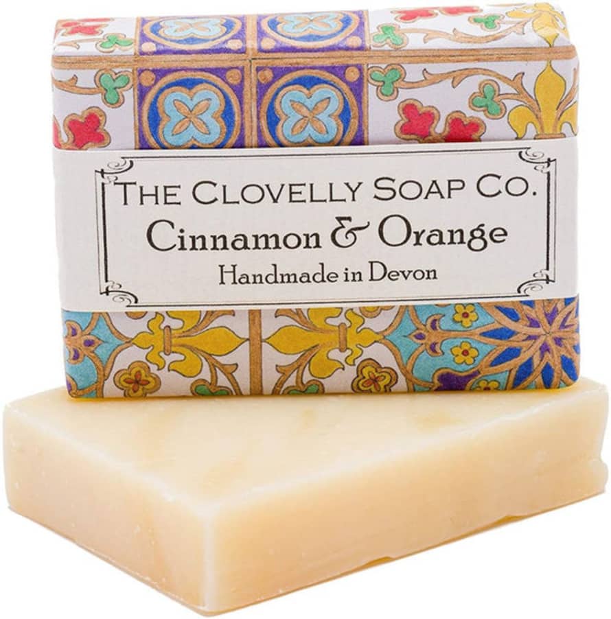 The Clovelly Soap Company Cinnamon and Orange Soap