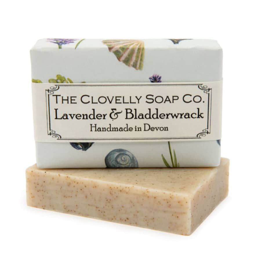 The Clovelly Soap Company Lavender and Bladderwrack Soap