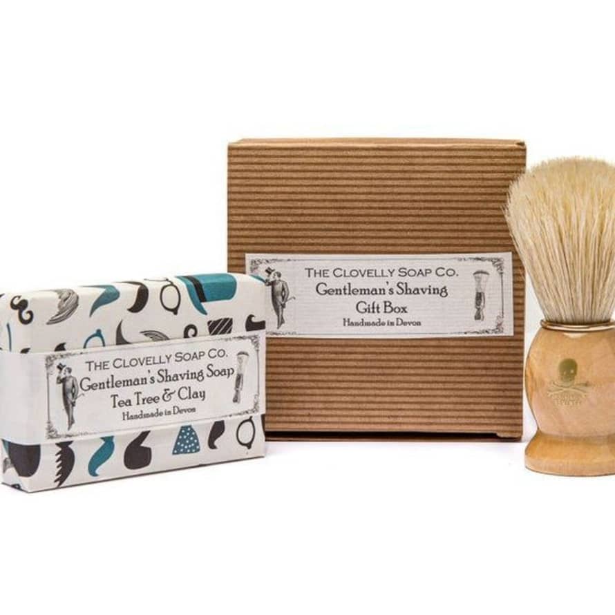 The Clovelly Soap Company Gentlemans Shaving Gift Set