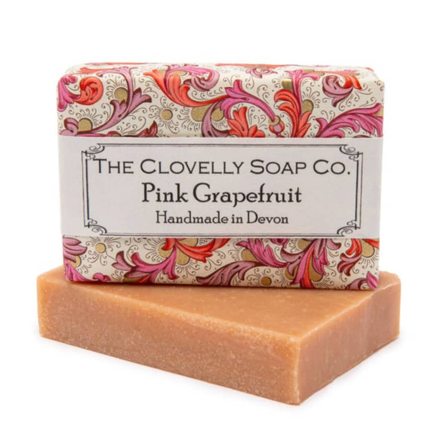 The Clovelly Soap Company 100g Pink Grapefruit Soap