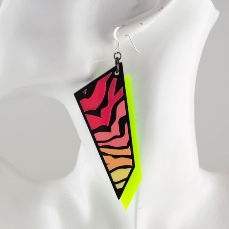 Sstutter Wild Tiger Earrings