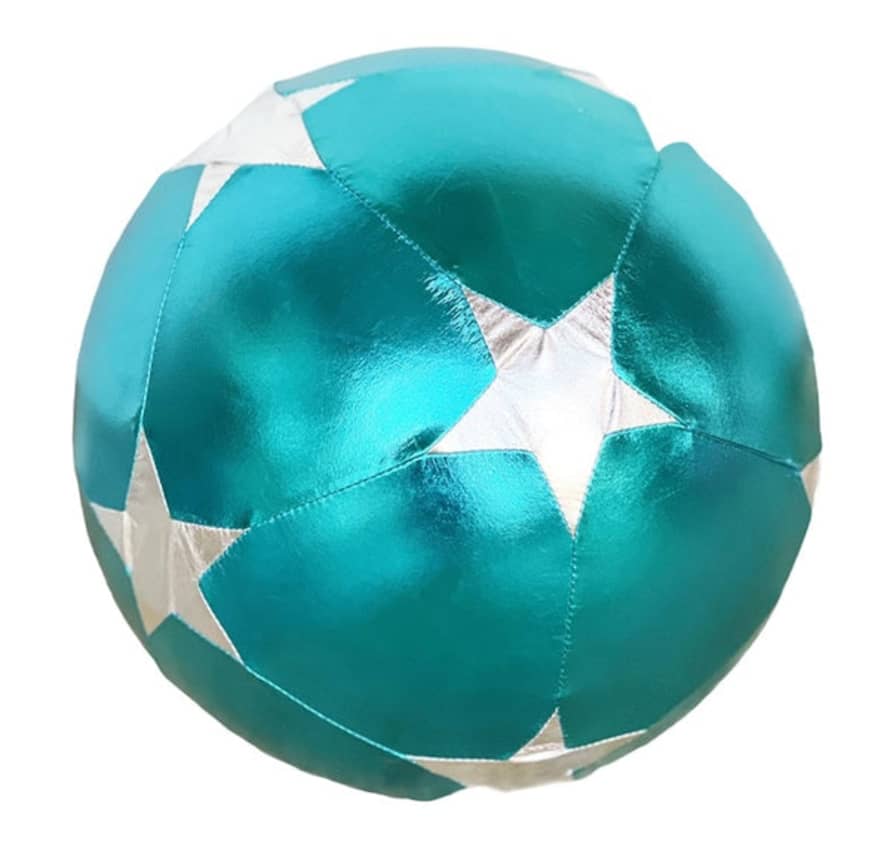 Ratatam 30cm Blue Balloon with Silver Stars