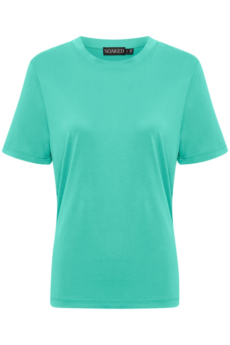 Soaked in Luxury  Sea Green Columbine Loose Fit T Shirt