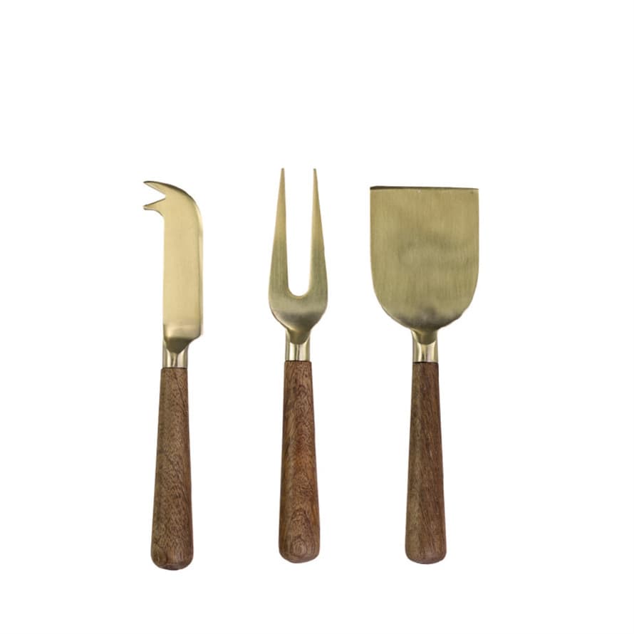 Chic Antique CHEESE KNIVES SET 3