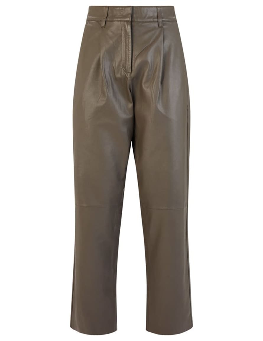 MDK Bungee Cord Iris Leather Trousers