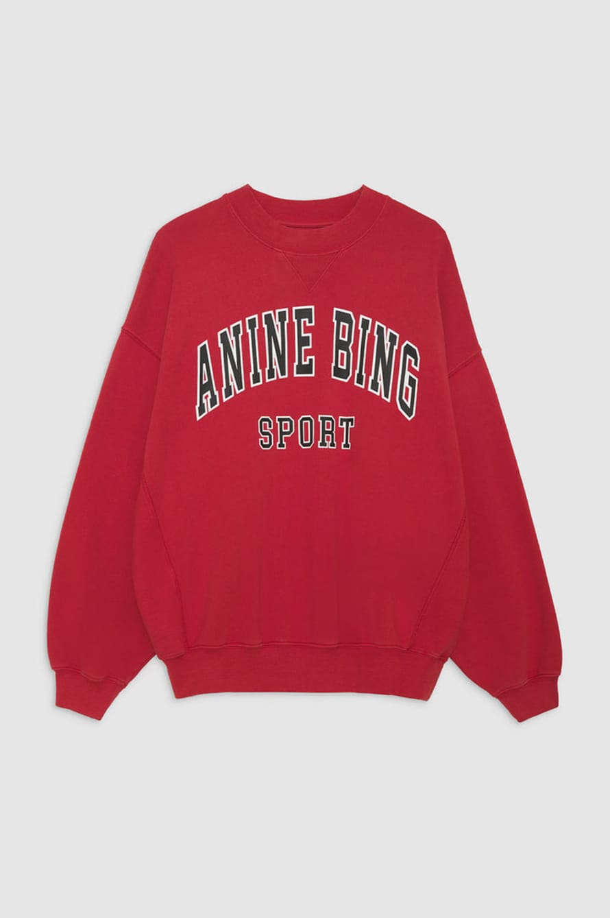 Anine Bing - Jaci Sweatshirt - Red