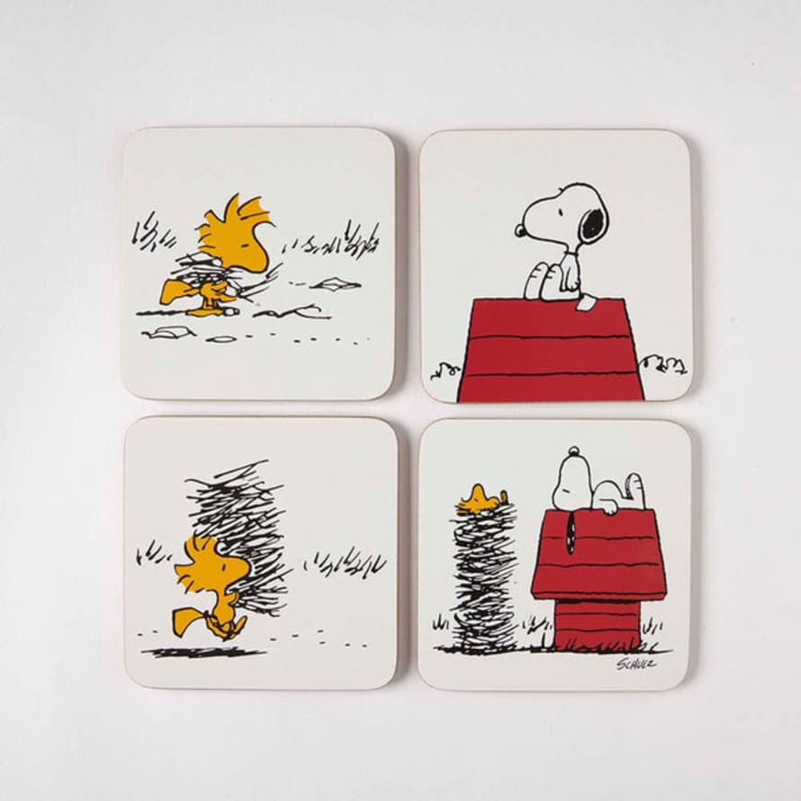 Magpie Set of 4 Peanuts Home Coasters