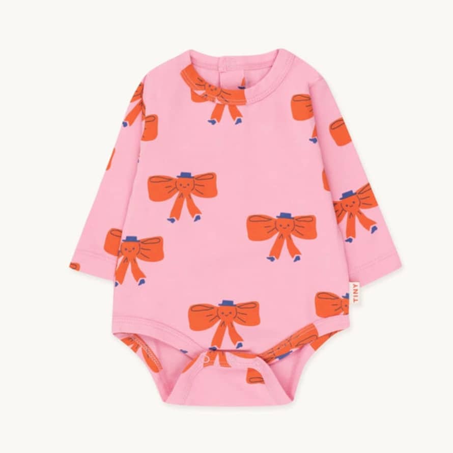 Tinycottons - Tiny Bow Body - Pink