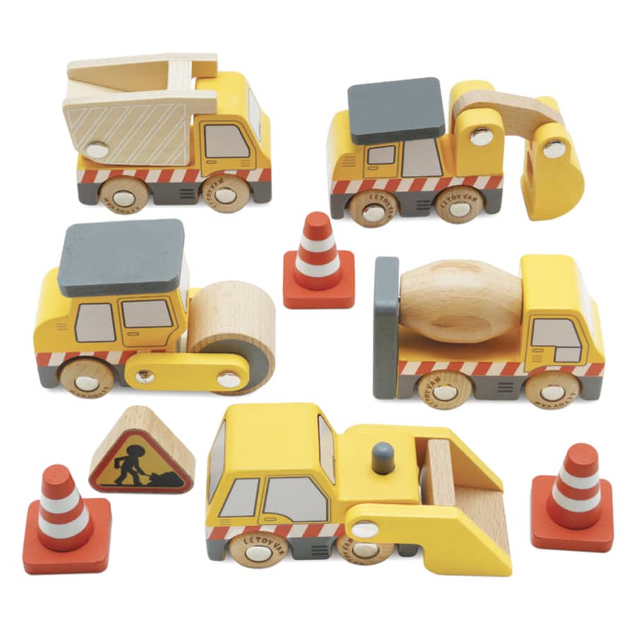 Le Toy Van Wooden Construction Toy Set