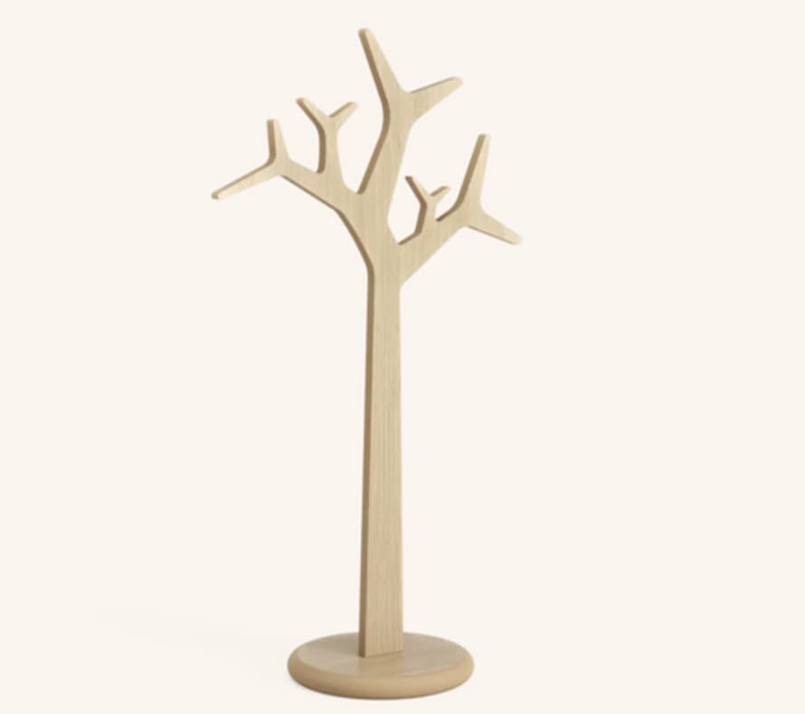 Swedese Tree Coat Stand - Oak - 134 cm 