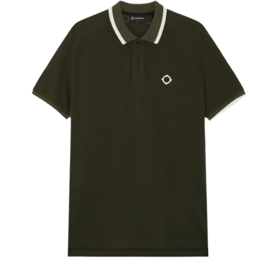 MA.STRUM SS Block Tipped Polo