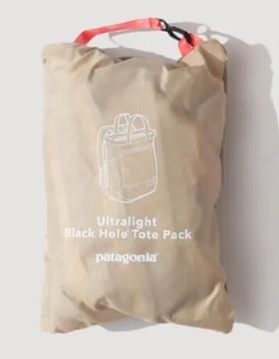 Patagonia Ultralight Black Hole Tote Pack Husk Tan
