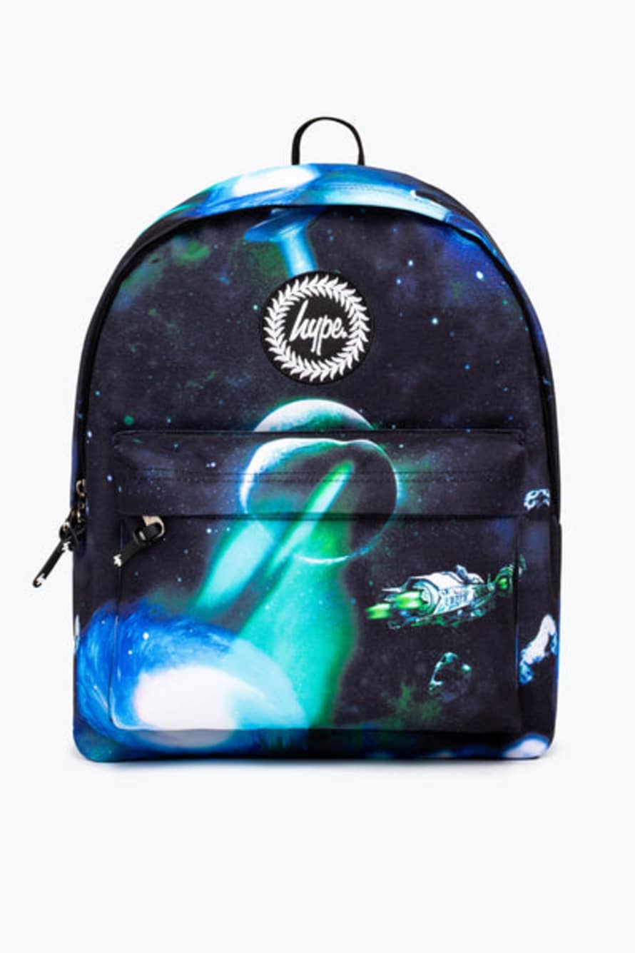 Hype Black Green Ufo Backpack
