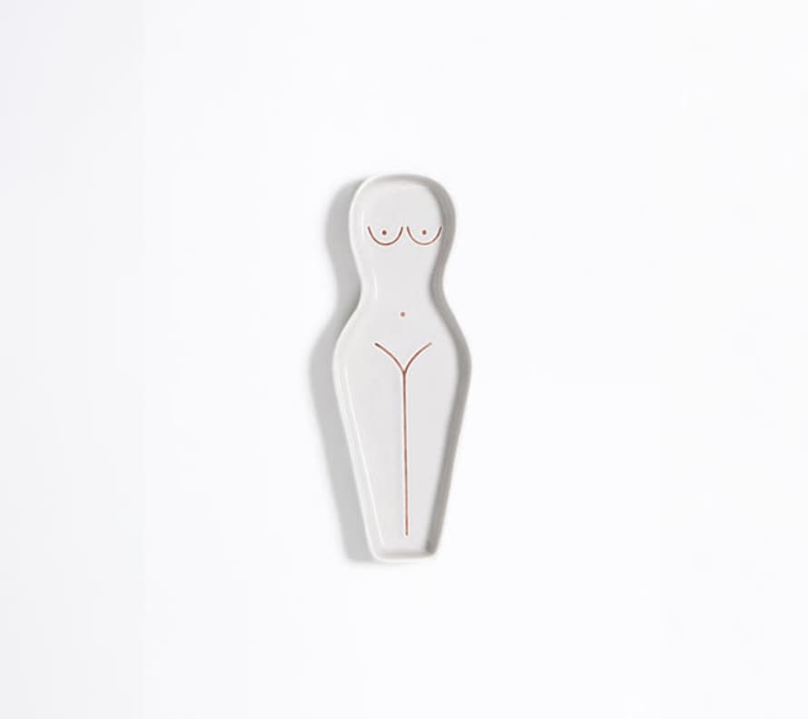 DOIY Design Body Spoon Rest - Nude