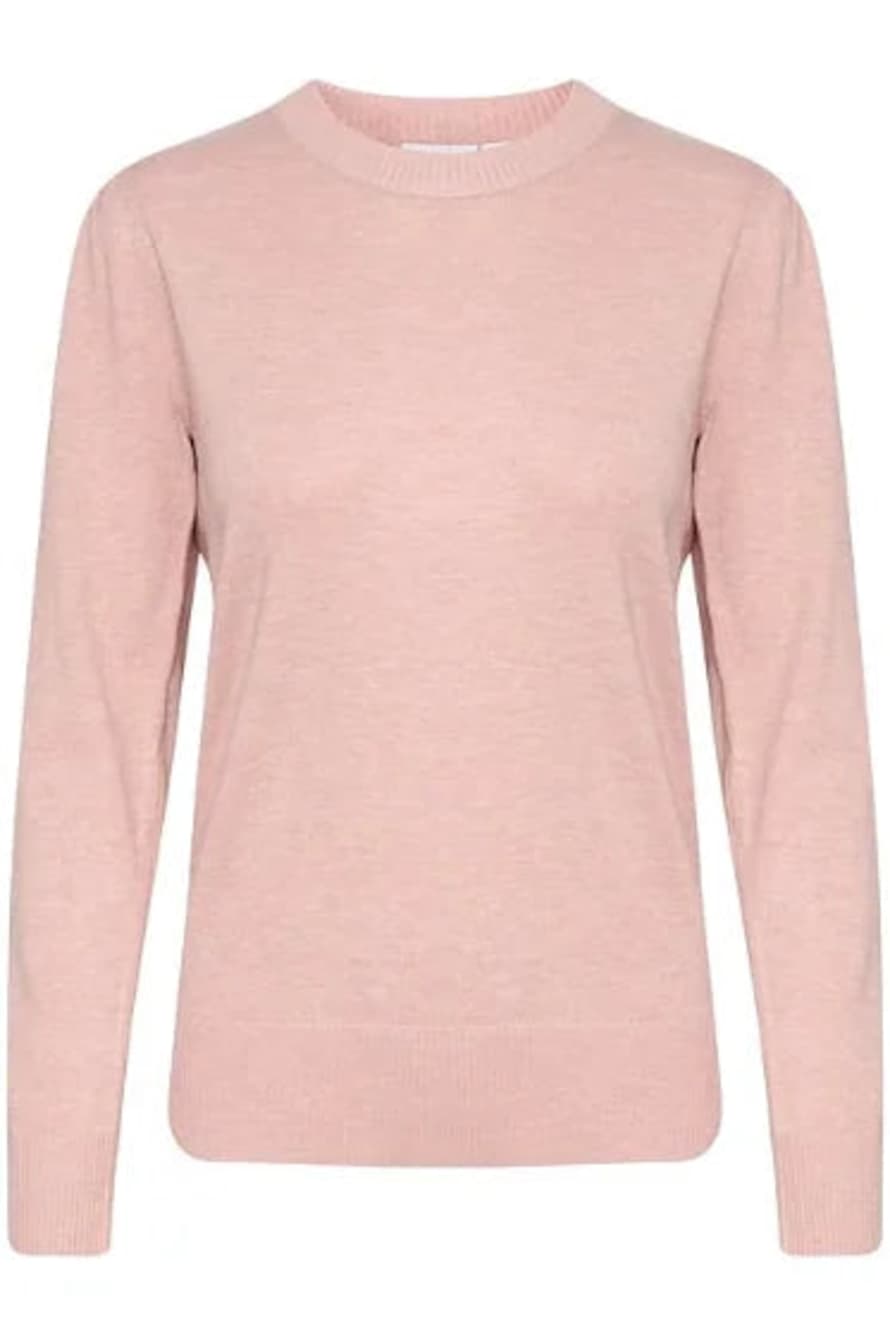 Saint Tropez Mila Pullover In Ash Rose Melange