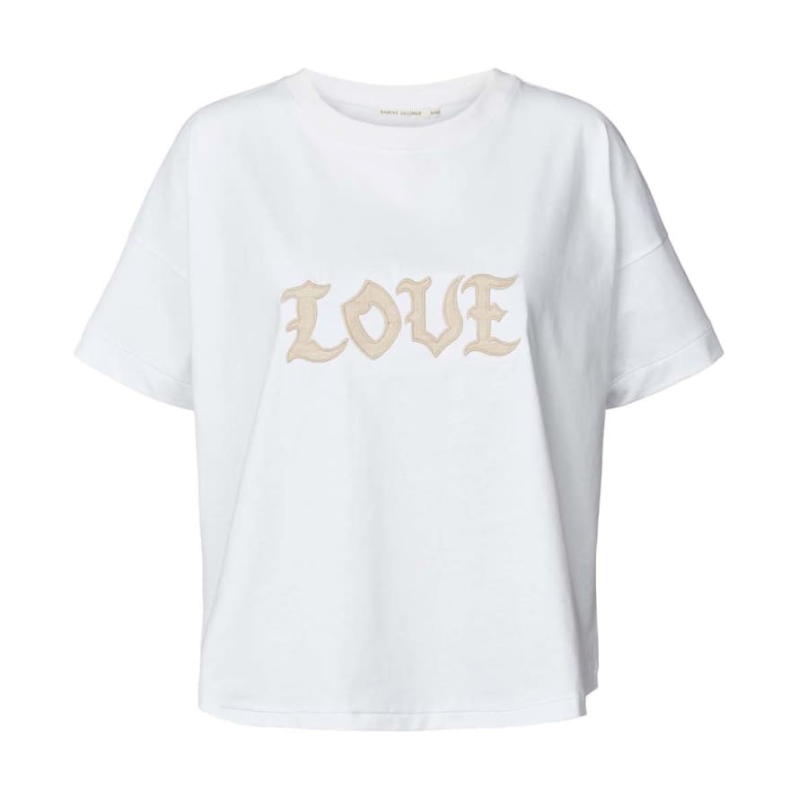 Rabens Saloner Margot Love T-shirt