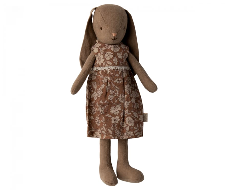 Maileg Bunny Brown In Dress Size 2