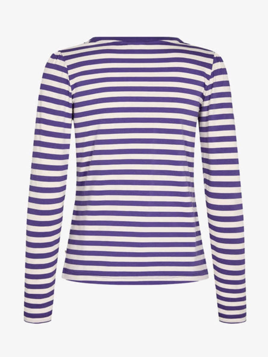 Numph Nudizzy Ls T-shirt - Tillandsia Purple
