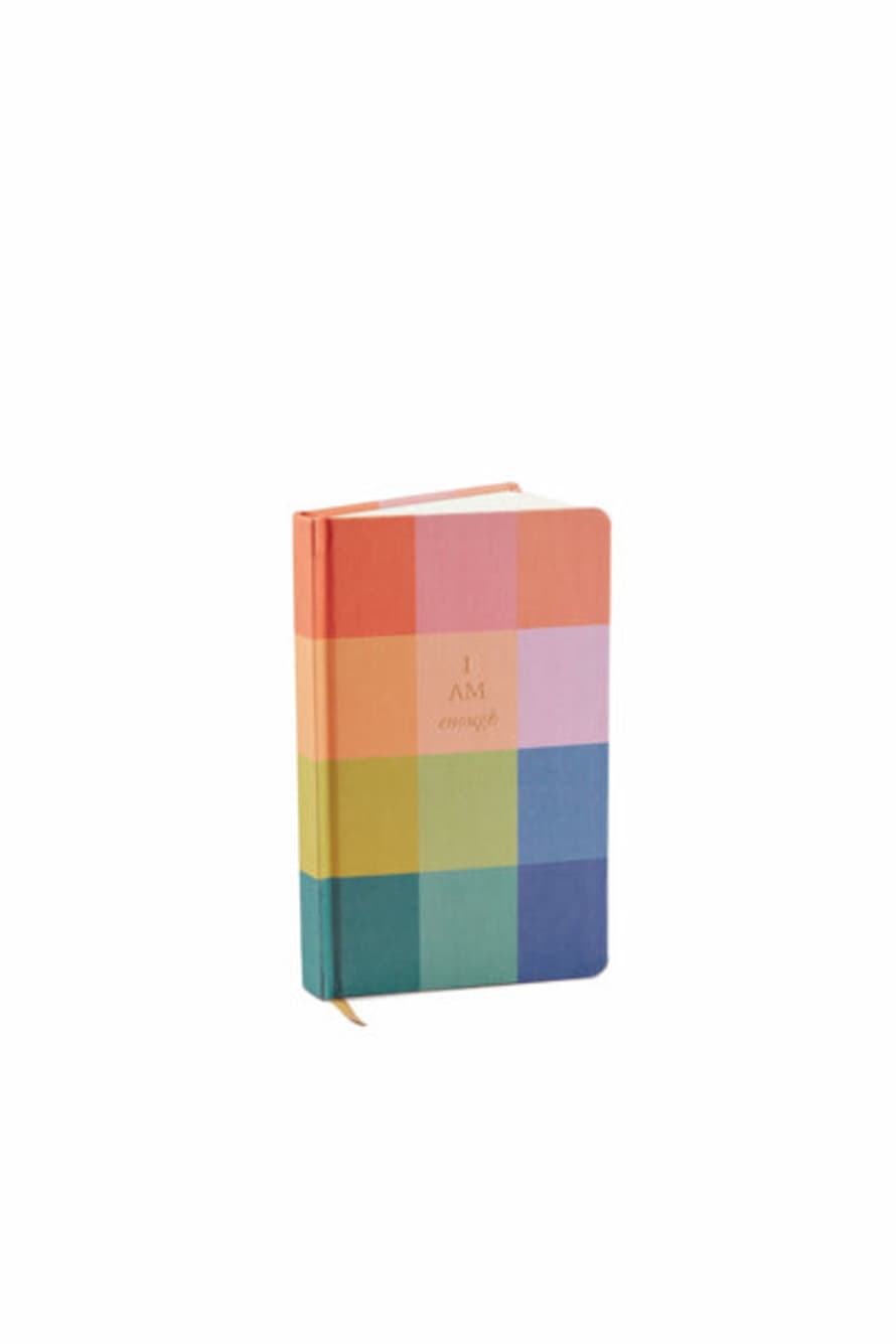 Designworks Ink Rainbow Check Bookcloth Journal