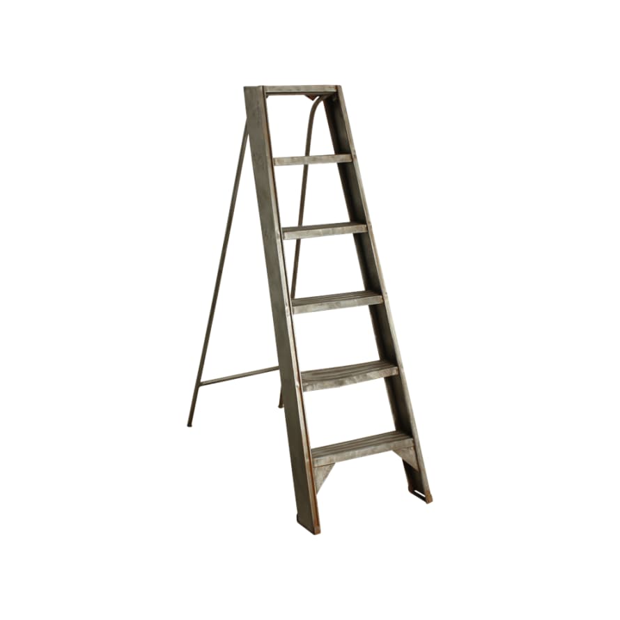 Raw Materials Ladder silver polished (decoration)