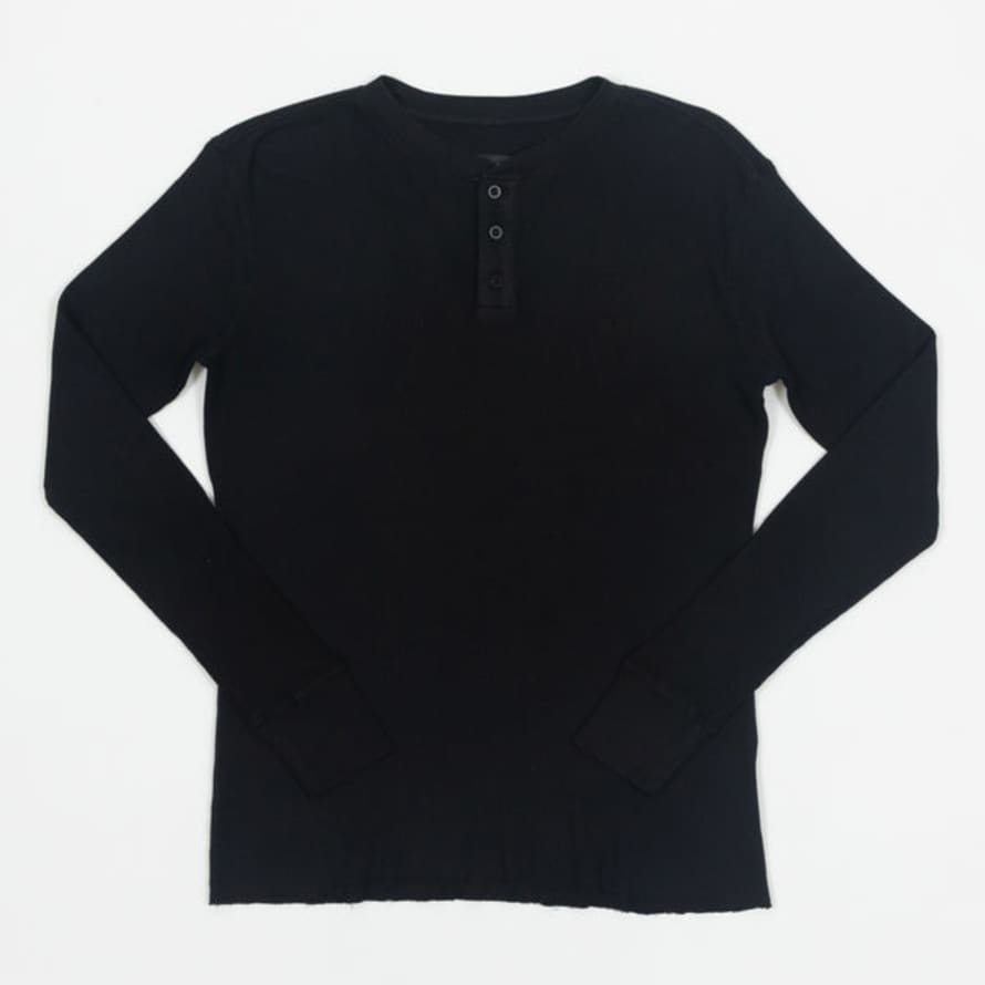 Brixton Reserve Thermal Long Sleeve Top in Black