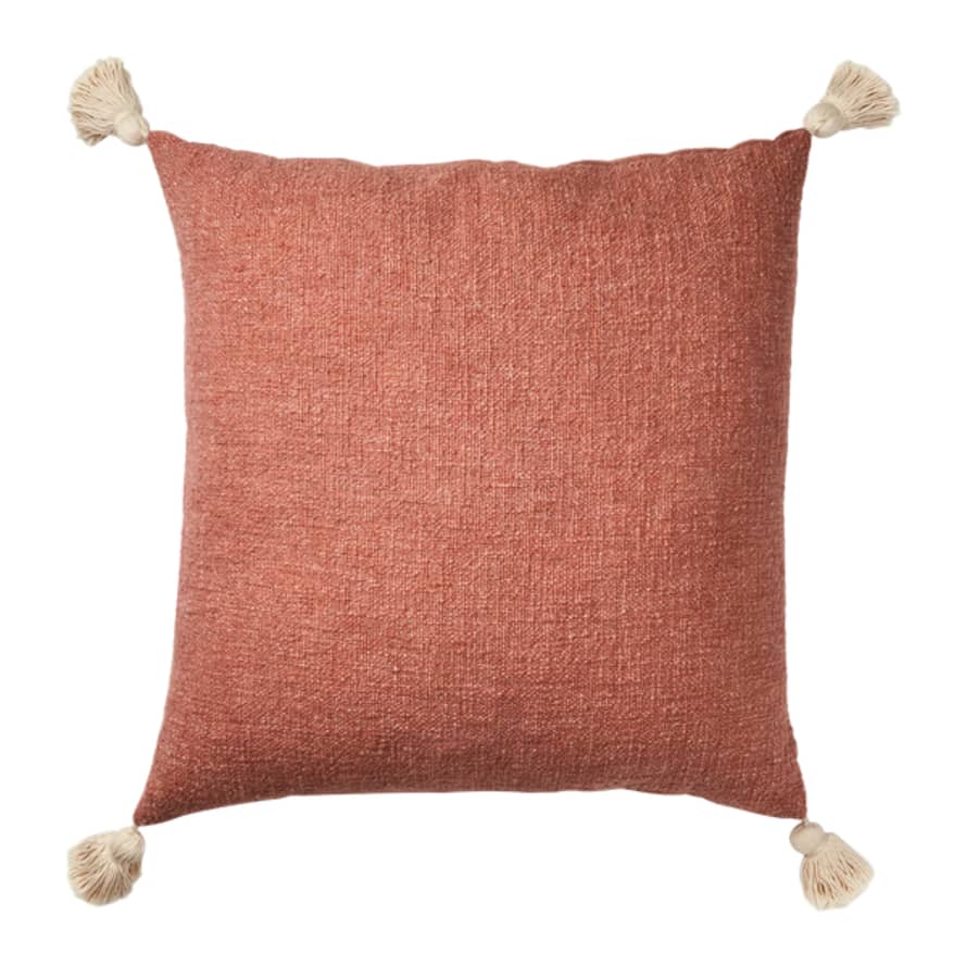 Maitri Lolly Cushion Cover Coral/beige