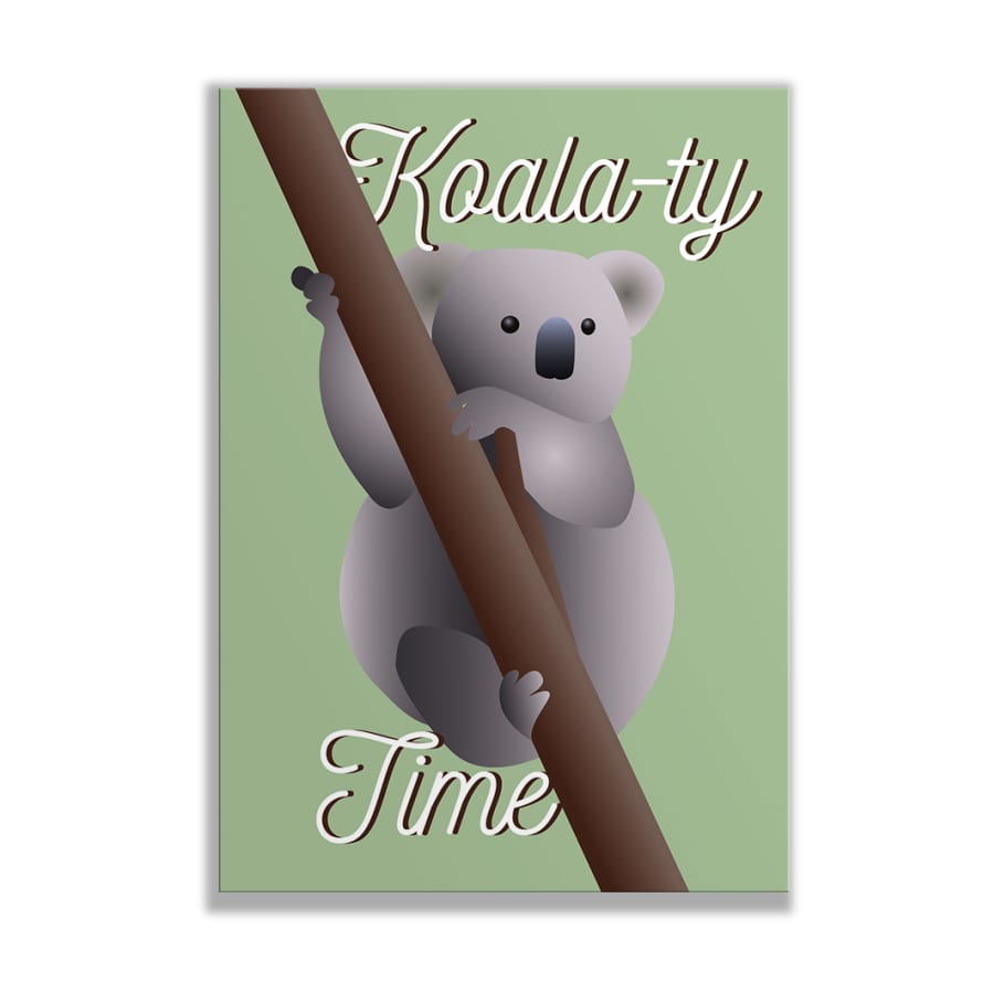 FlorisM Design Koala ty Time Card