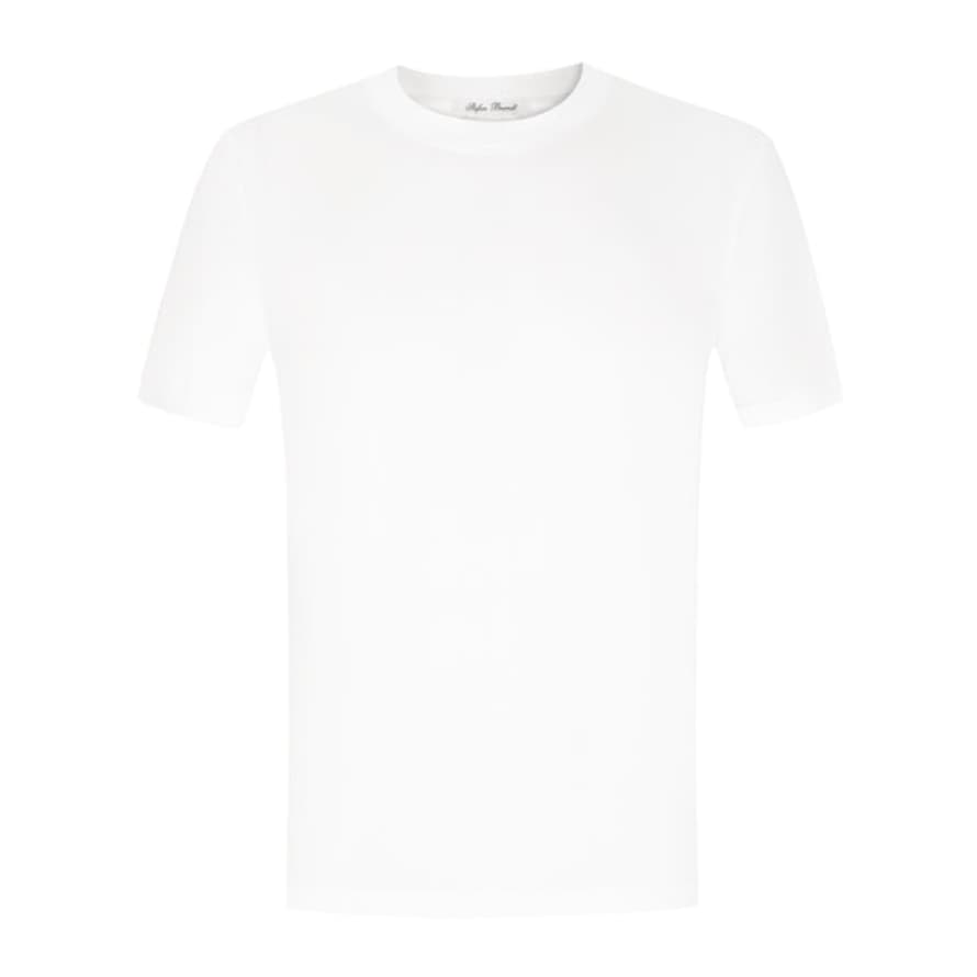 Stefan Brandt Eli 30 Blanco T Shirt