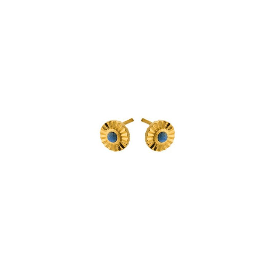 Pernille Corydon Autumn Sky Stud Gold Earrings