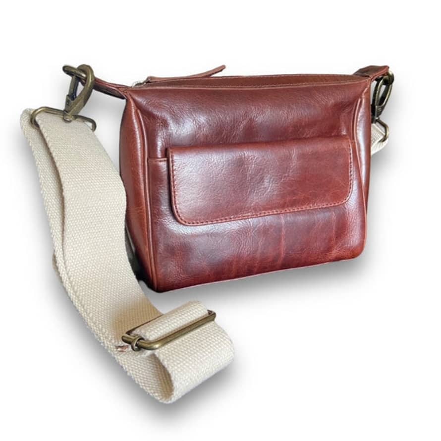 CollardManson Oden Brown Leather Ari Bag
