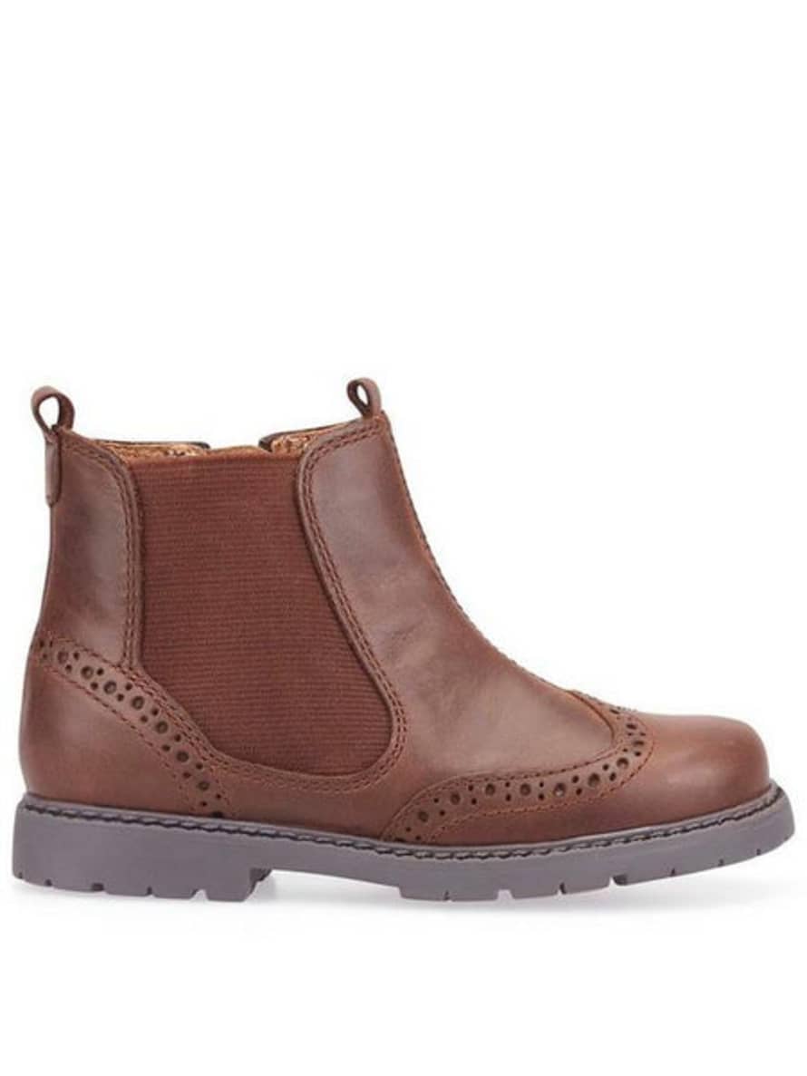 StartRite Brown Chelsea Leather Ankle Boots