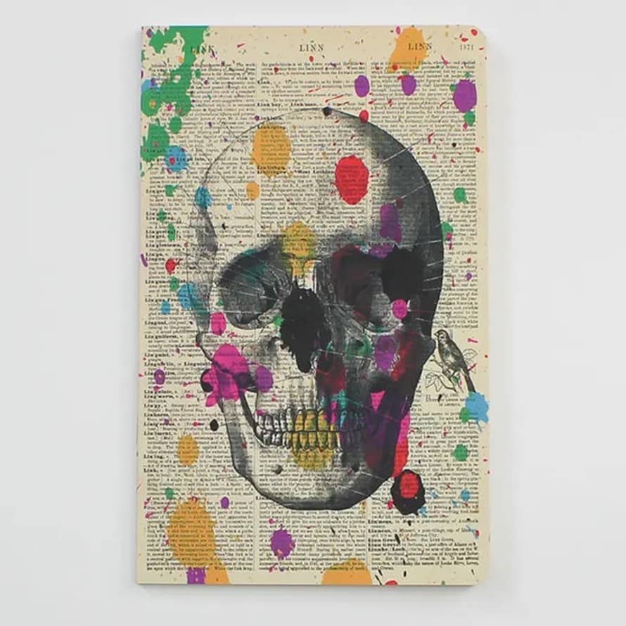 We Act Company Skull Notebook