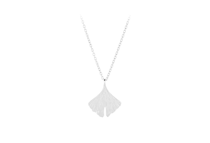 Pernille Corydon Biloba Necklace In Silver