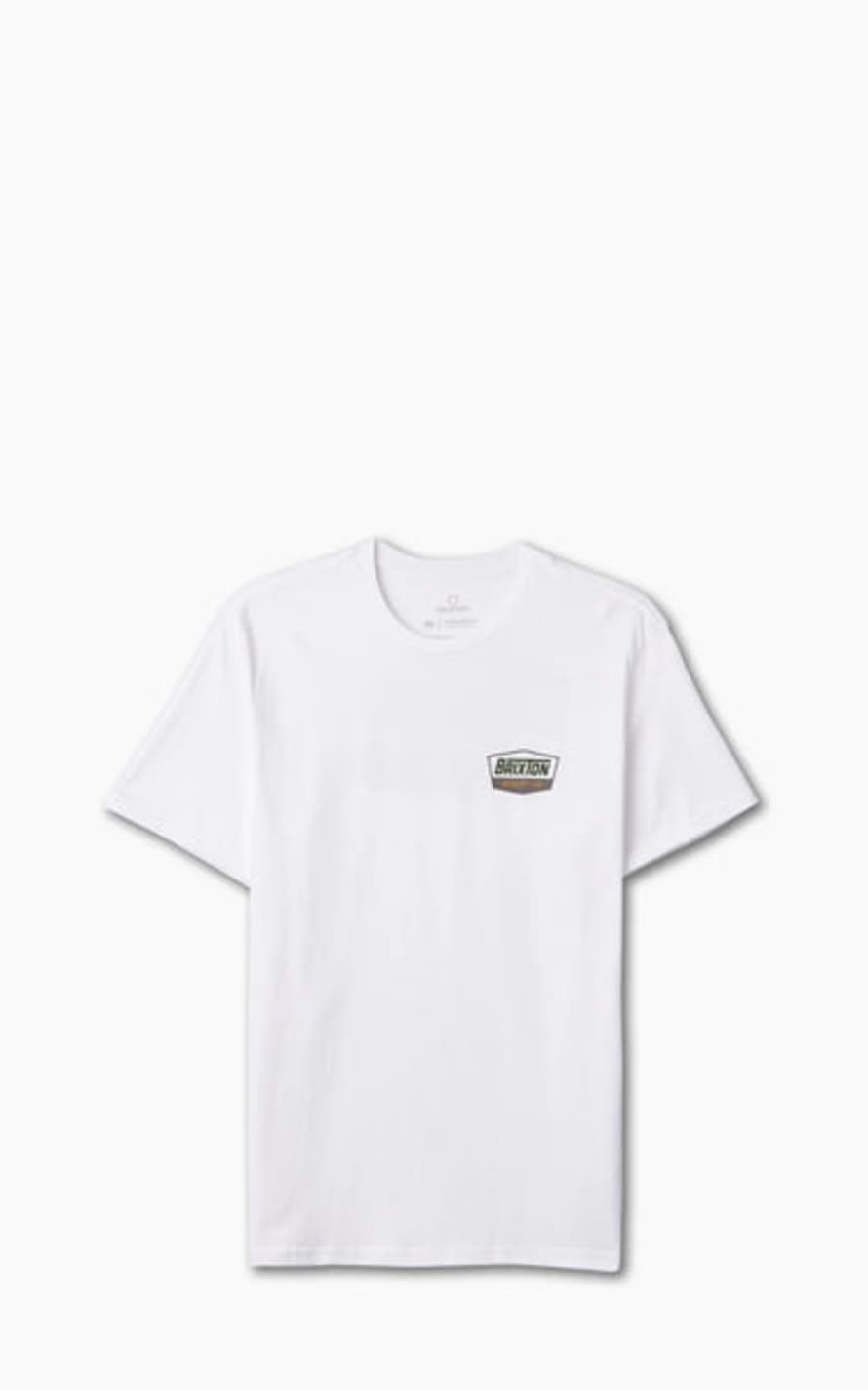 Brixton White Pine Needle Regal SS STT T Shirt