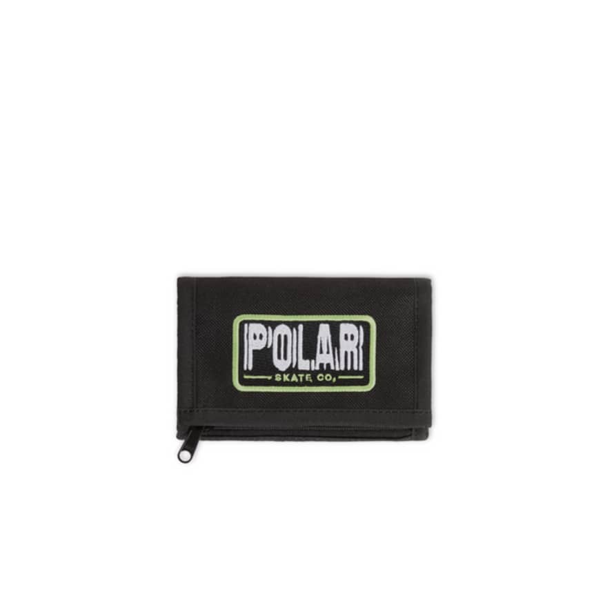 Polar Skate Co Earthquake Key Wallet - Black/green