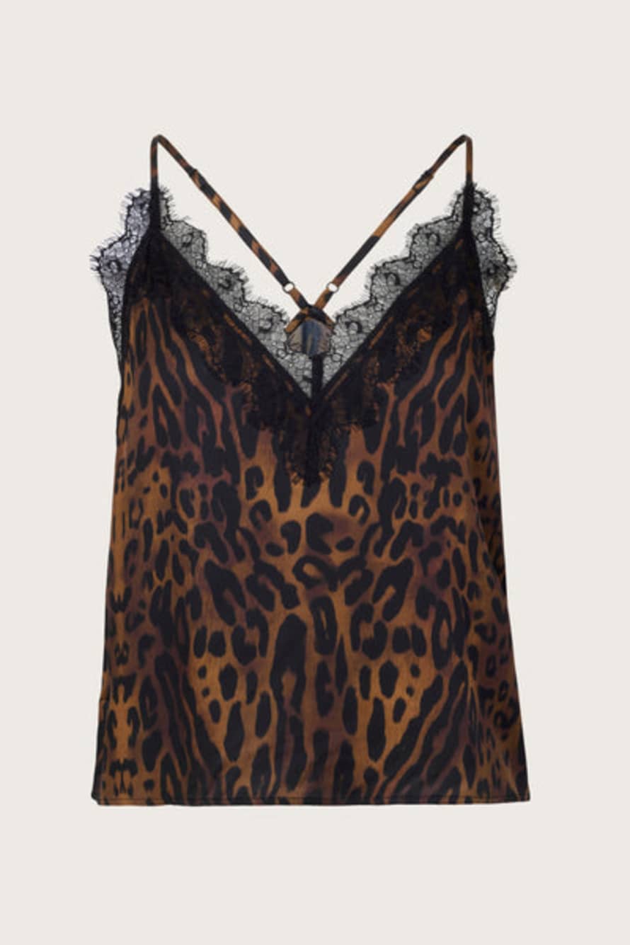 Not Shy Holly Camisole Leopard