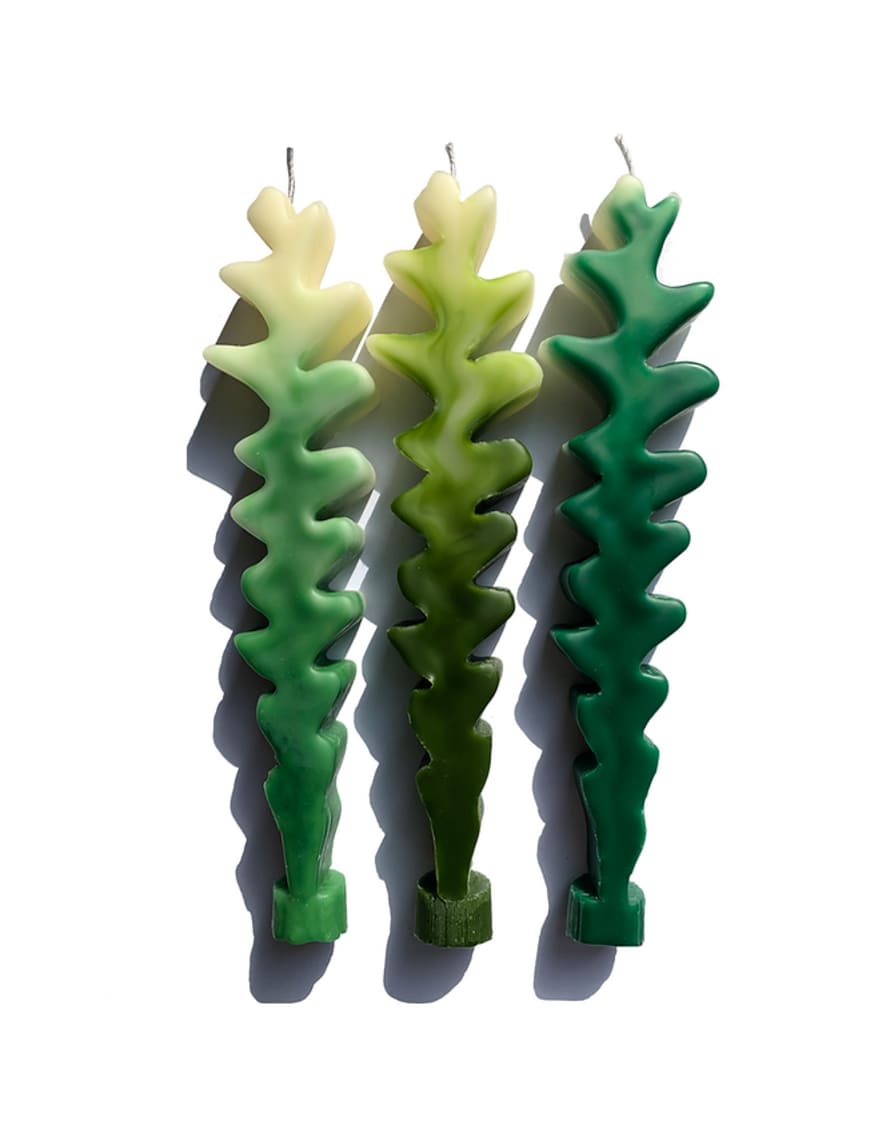 diaphane candles Wiggly Twig Beeswax Candle