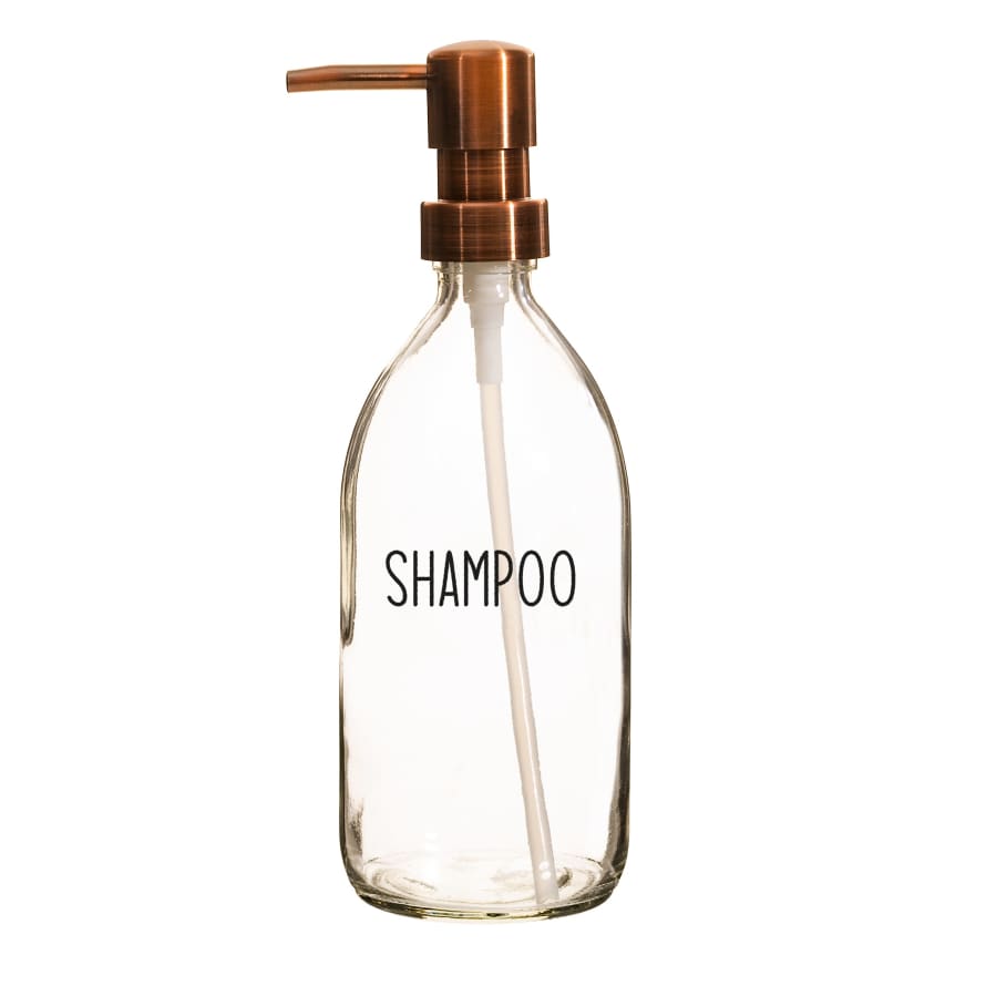RJB Stone Shampoo Refillable Bottle With Pump