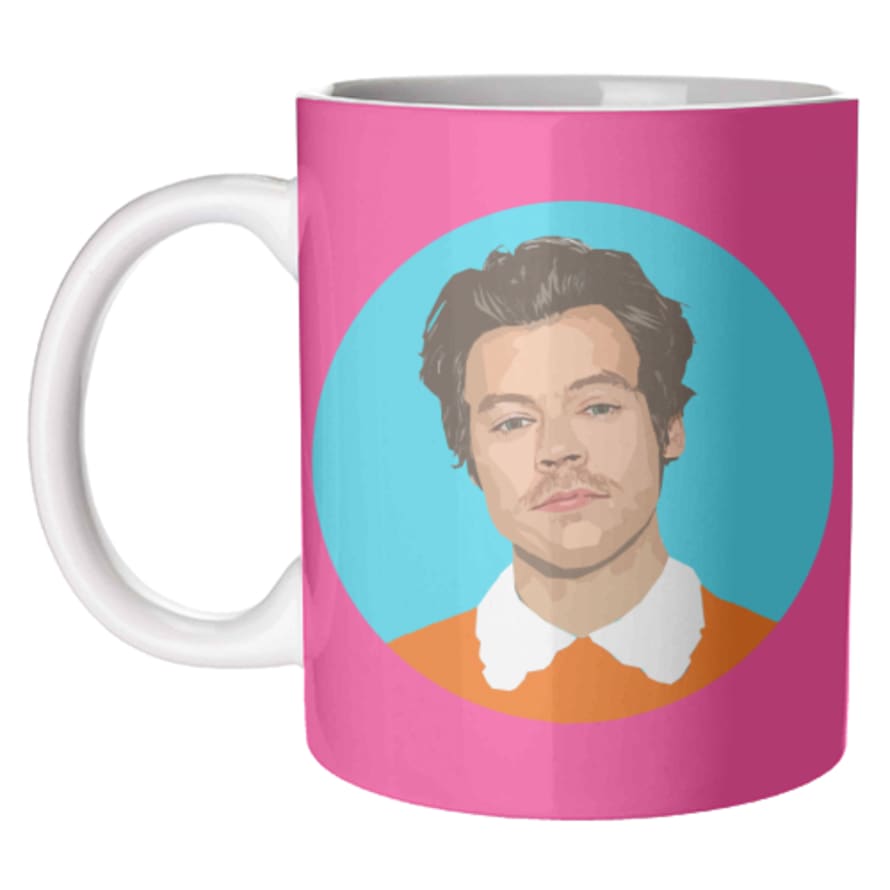 Artwow Harry Neon Pink Ceramic Mug