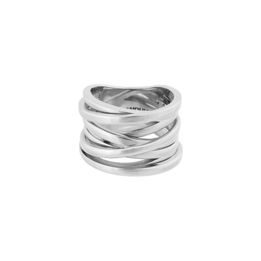 Bandhu Coil Ring Silber