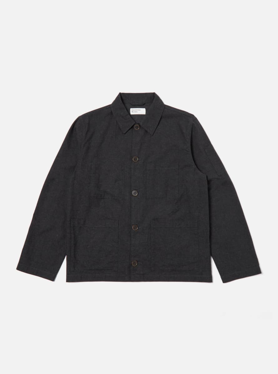 Universal Works Coverall Jacket - Charcoal
