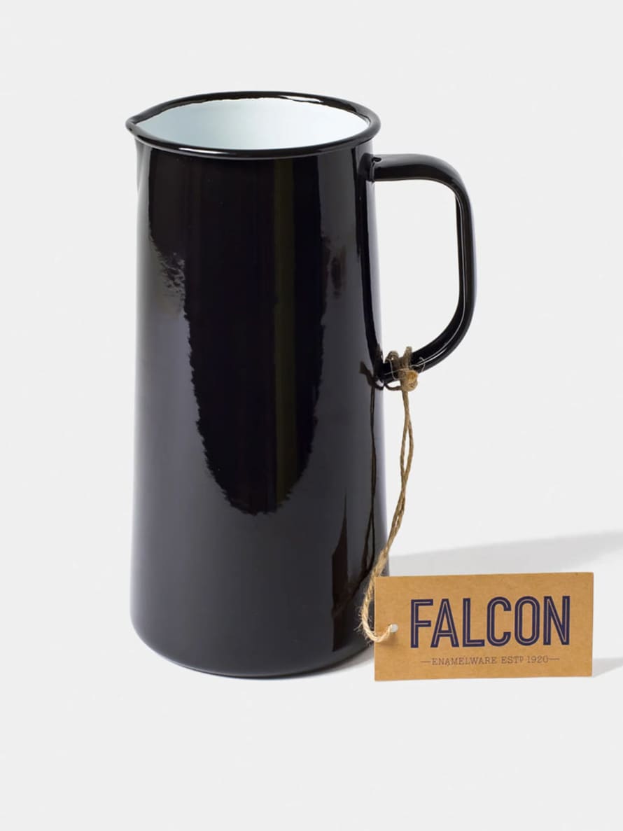 Falcon Enamelware Enamelware Coal Black Three Pint Jug