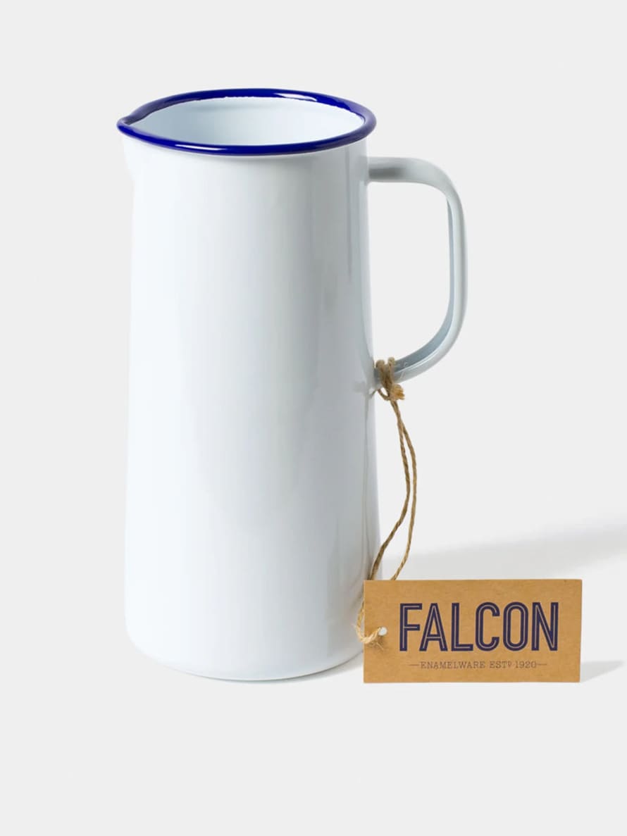 Falcon Enamelware Enamelware Original White Three Pint Jug