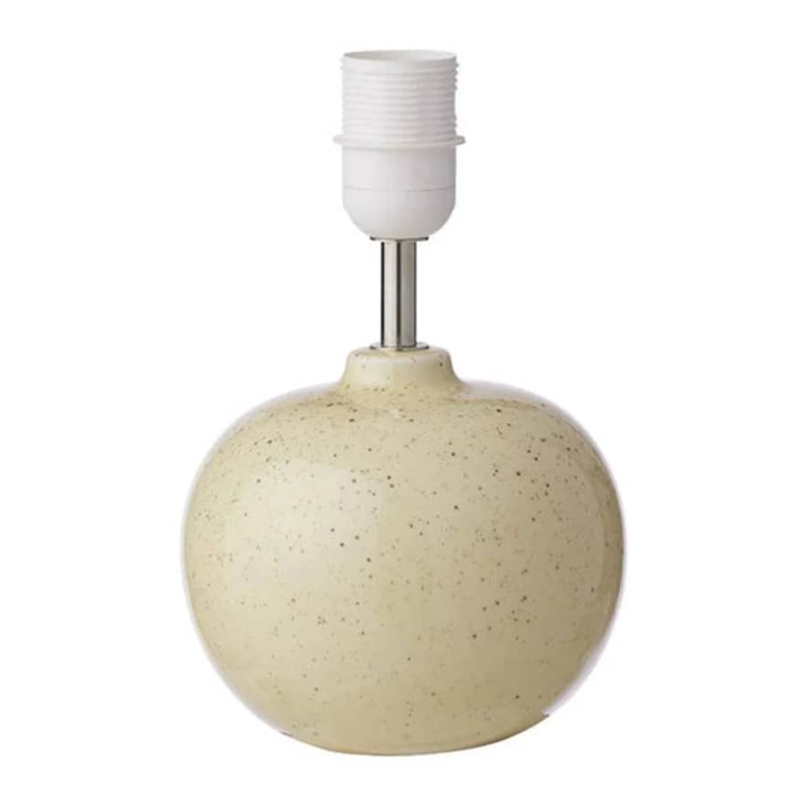 Bungalow DK Vanilla Ceramic Ball Table Lamp 